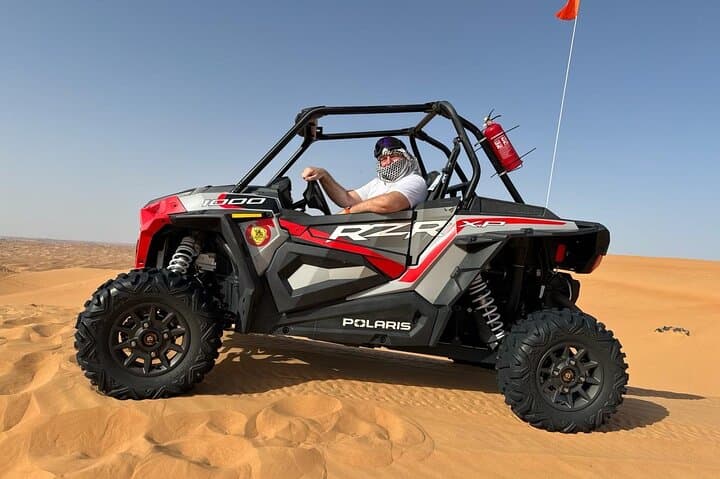 Dubai Morning Buggy Tour: Sand-Boarding, Dune Bashing & Camel Ride photo 4