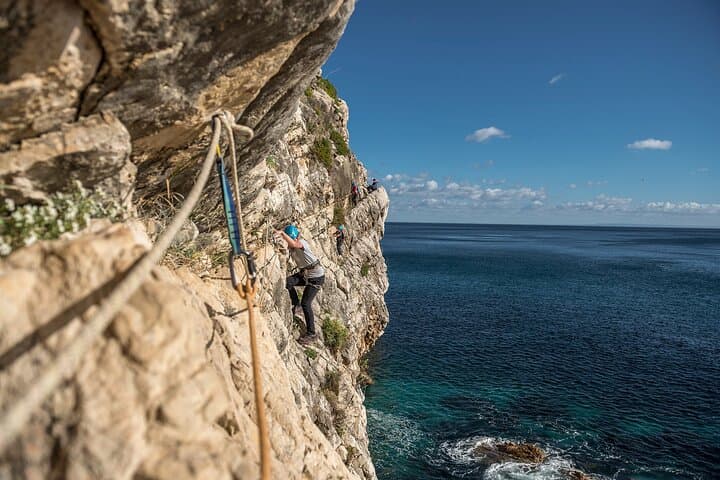 Via Ferrata Arrábida Natural Park — Coastal Cliffs and Sea-View Iron Way Near Setúbal photo 4