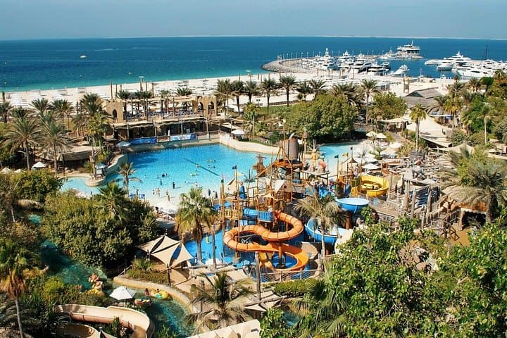 Full-Day Wild Wadi Waterpark Pass Dubai — Jumeirah Slides, Wave Pools & FlowRider photo 1