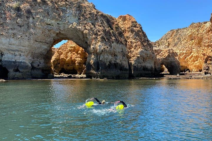 Open-Water Swimming in the Algarve: Portimão Caves, Arches & Coastal Swims