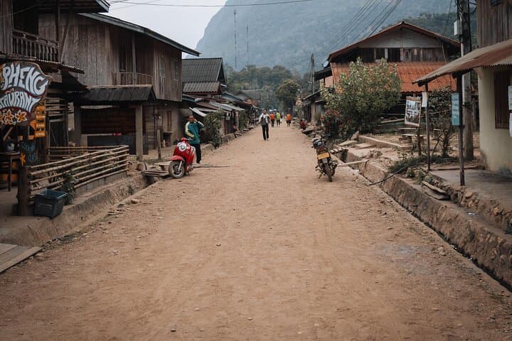 Nong Khiaw to Muang Ngoy: Day Trip to Tad Mok Waterfall, Villages & Kayaking on the Nam Ou