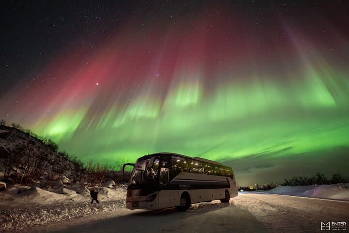 Tromsø Northern Lights Guided Bus Tour with Free Photos photo 2