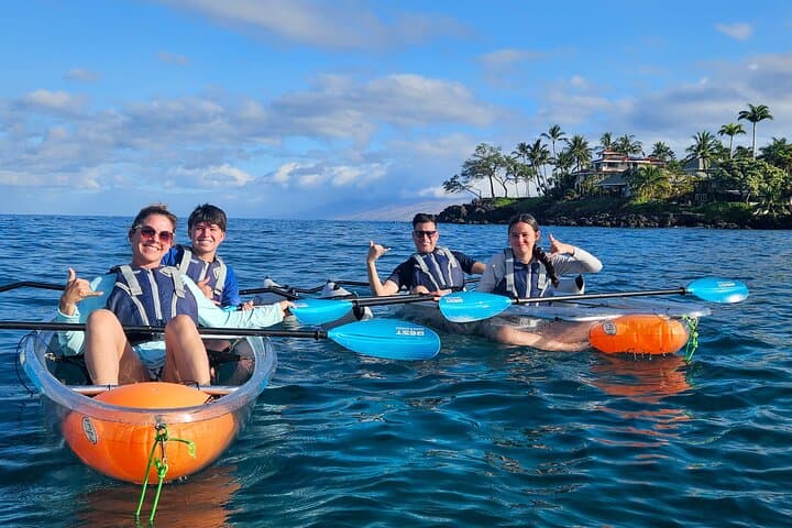 Clear Kayak and Snorkel at Turtle Town Maui — Paddle with Honu