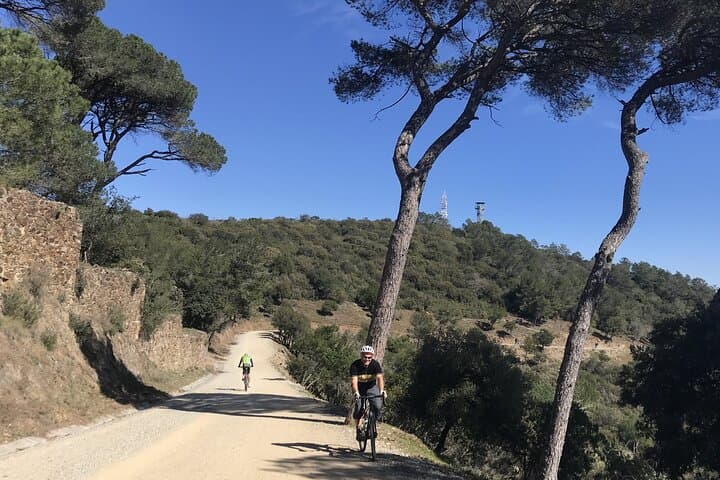Gravel Cycling in Barcelona: 3-Hour Tibidabo & River Routes