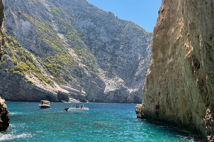 Zakynthos Navagio View: Boat Trip to Shipwreck, Blue Caves & Xigia Beach photo 5