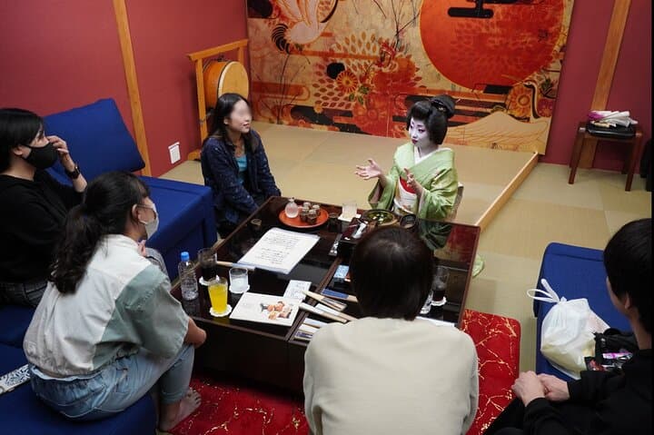 Interactive Geisha Experience in Nara: Ozashiki Games, Kimono & Sake Tasting photo 2