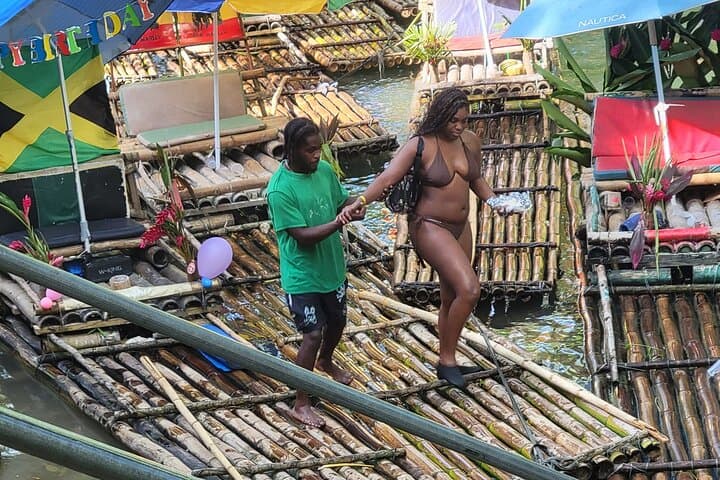 Bamboo Rafting on Jamaica's Great River — Couples & Family Tour from Montego Bay photo 1