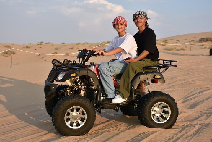 Dubai Desert Safari with Live Entertainment: Sunset Dune-Bashing & BBQ Camp Experience