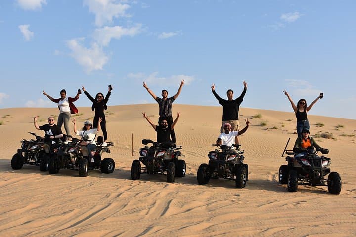 Dubai Desert Safari with Live Entertainment: Sunset Dune-Bashing & BBQ Camp Experience photo 2
