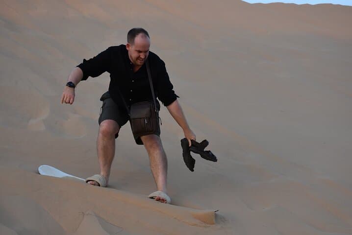 Dubai Desert Safari with Live Entertainment: Sunset Dune-Bashing & BBQ Camp Experience photo 5