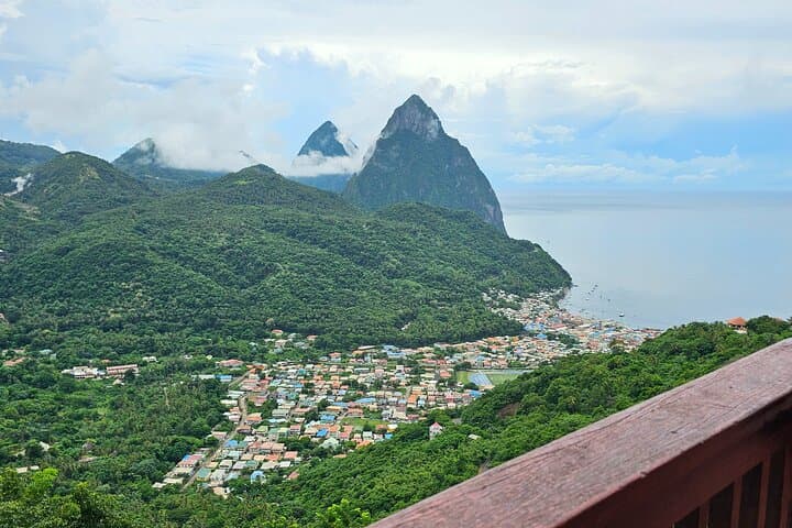 Private St Lucia Island Tour — Pitons, Waterfall & Village Highlights photo 6