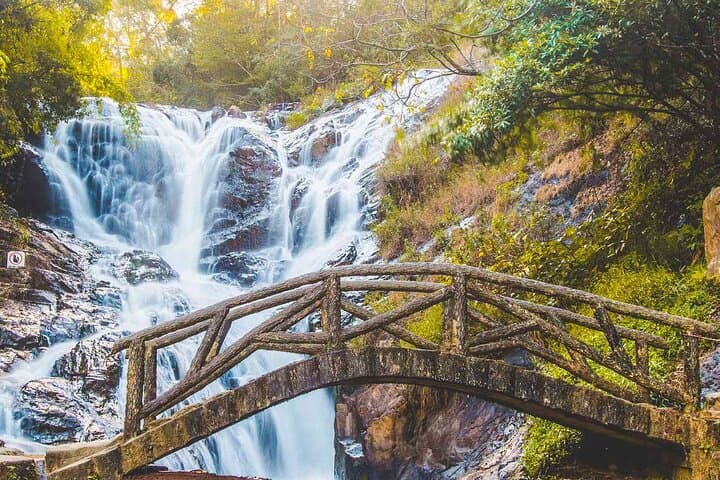 Da Lat Highlights Tour: Crazy House, Datanla Waterfall & Truc Lam Day Trip photo 3