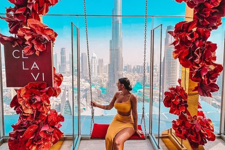 CE LA VI Dubai Level 54: Rooftop Lunch with Burj Khalifa Views at Address Sky View