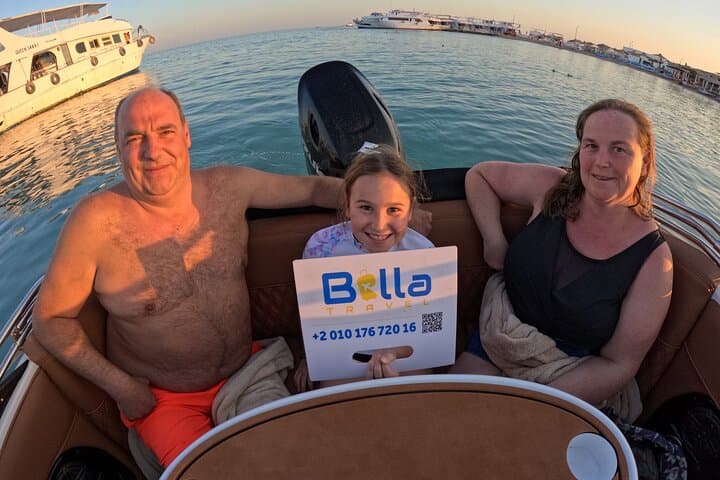 Private Speedboat Transfer to Giftun Islands from Hurghada