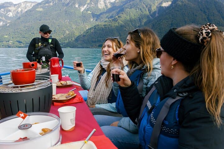 Chocolate Fondue Float on Lake Brienz in Interlaken photo 2