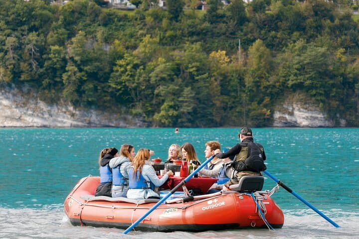 Chocolate Fondue Float on Lake Brienz in Interlaken photo 5