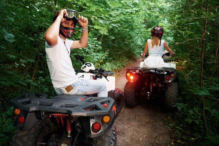 Cozumel ATV to Jade Cavern & Playa Uvas: Cenote Swim, Tequila & Beach Club photo 2