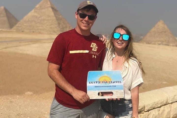 Giza Pyramids Desert Safari: Quad Bike and Camel Ride Day Tour photo 2