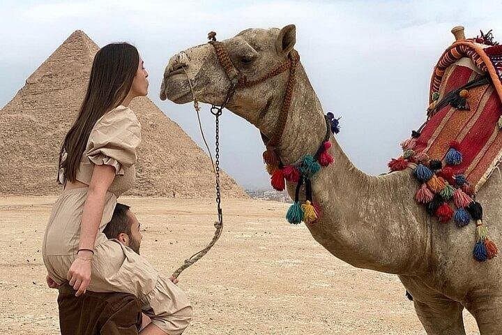 Giza Pyramids Desert Safari: Quad Bike and Camel Ride Day Tour photo 4