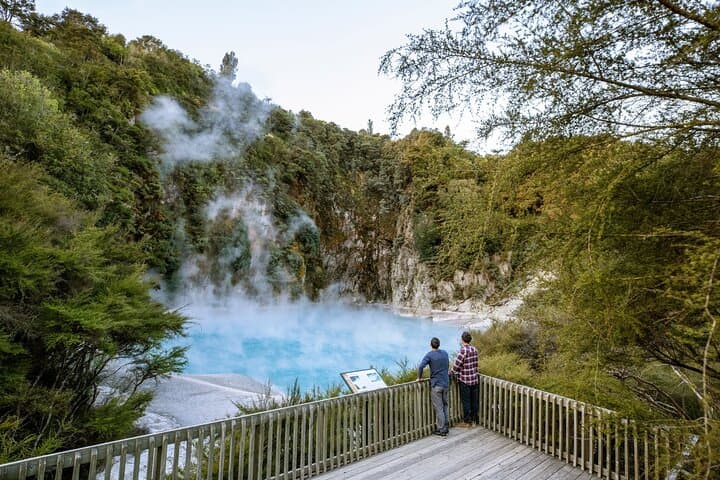 Half-Day Waimangu Volcanic Valley Walk from Rotorua — Frying Pan Lake & Inferno Crater photo 4