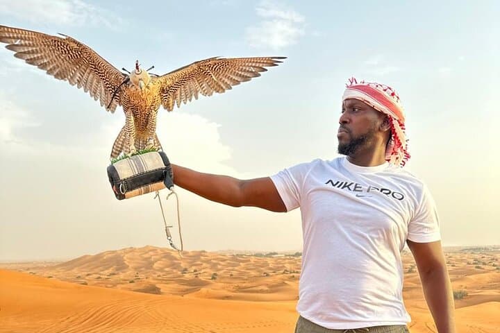 Dubai Evening Desert Safari: Dune Bashing, BBQ & Live Shows at Sunset photo 6