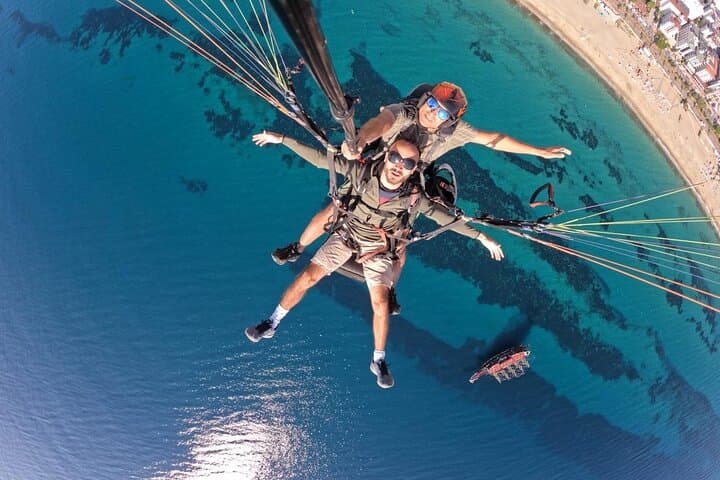 Tandem Paragliding Over Alanya: Castle & Mediterranean Coastline Views photo 4