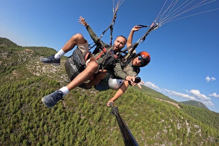 Tandem Paragliding Over Alanya: Castle & Mediterranean Coastline Views photo 5