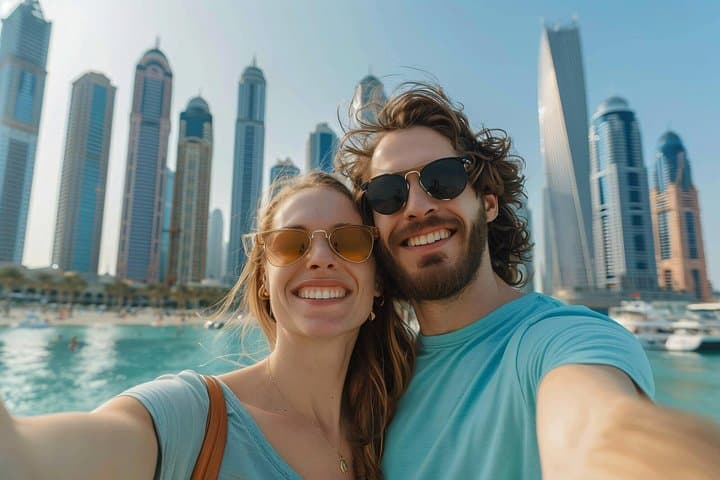 Half-Day Dubai City Tour & Shawarma Tasting — Palm, Creek, Souks