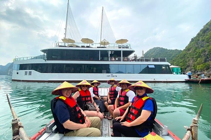 Halong Bay & Lan Ha Bay Day Cruise on Jade Sails: Kayaking, Caves & Swimming photo 6