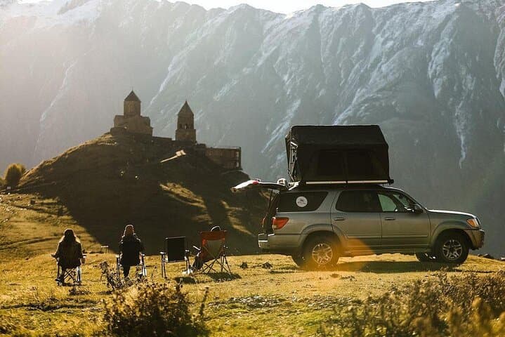 Kazbegi & Juta 2-Day Hike: Gergeti Church, Gveleti Waterfalls & Alpine Meadows photo 4