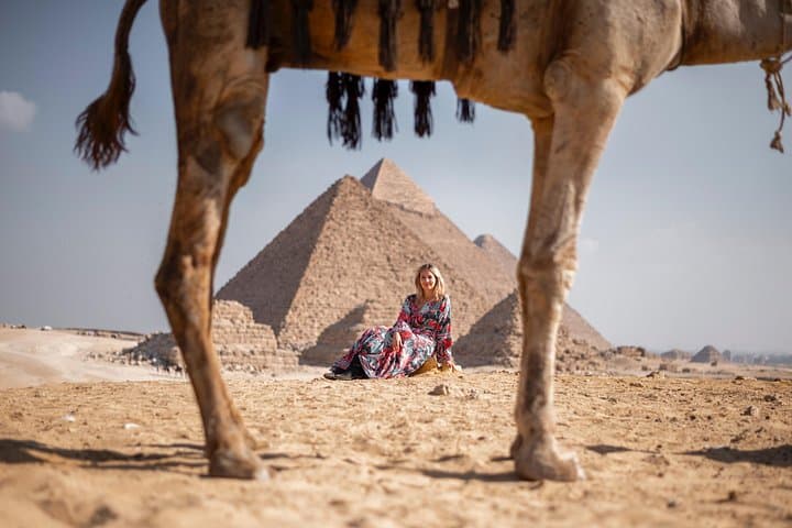 Giza Pyramids Tour: Camel Ride, ATV Dunes, Nile Felucca & Cairo Shopping photo 3