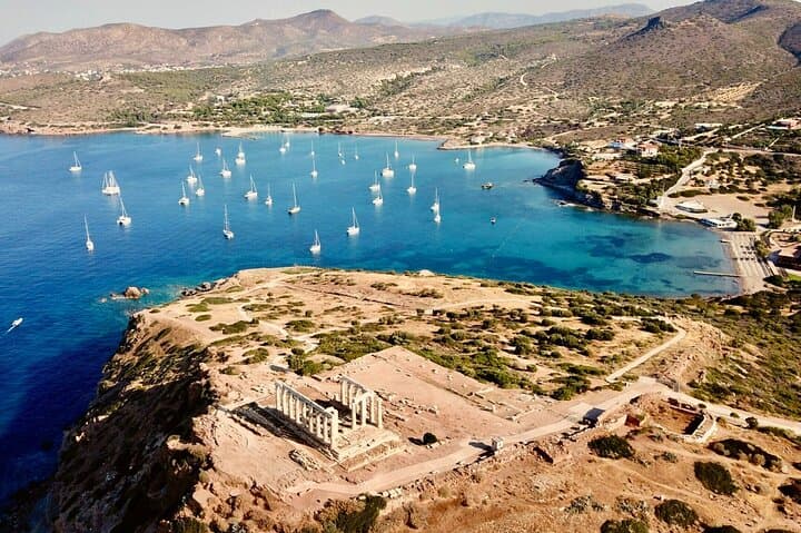 Cape Sounio Sunset & Vouliagmeni Lake: Luxury Private Half-Day from Athens photo 2