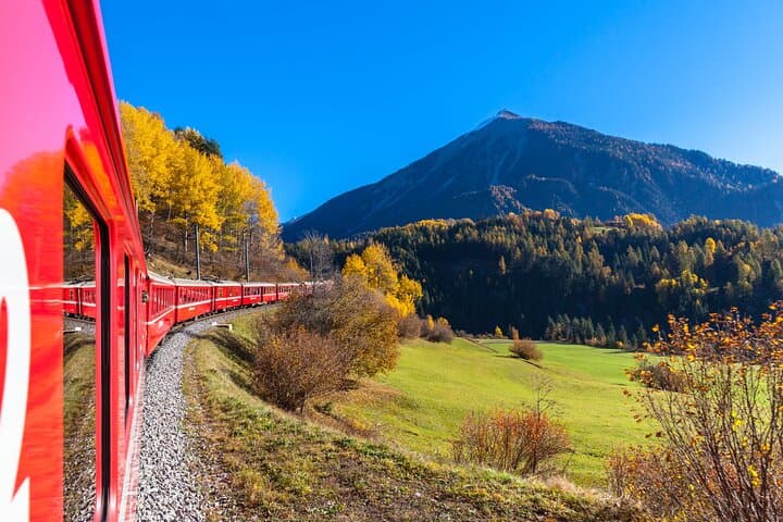 Bernina Express Private Tour from Milan — Scenic Alpine Rail Journey to St. Moritz photo 2