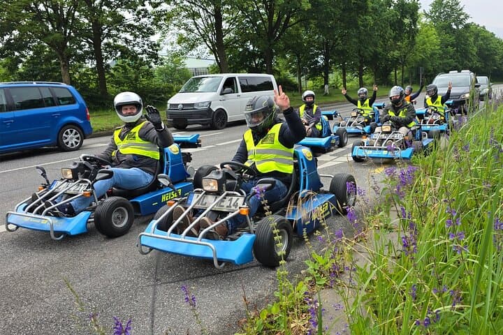 Überland Kart Tour: Road-Karting from Hamburg to the Elbe and Lüneburg Heath