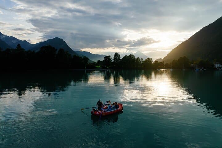 Raclette Rafting in Interlaken: Lake Brienz Dinner Cruise with Melted Cheese photo 6