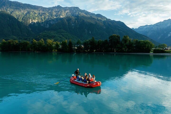 Raclette Rafting in Interlaken: Lake Brienz Dinner Cruise with Melted Cheese photo 3