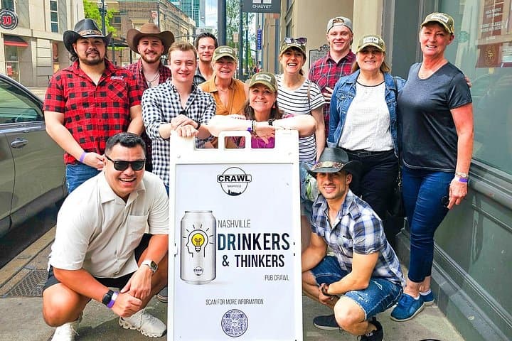 Nashville Drinkers & Thinkers Pub Crawl: Lower Broadway History & Live Music Tour photo 1