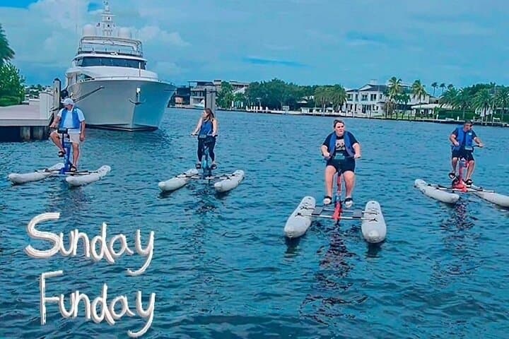 Fort Lauderdale Water Bike Guided Tour: Pedal the Intracoastal Mangroves photo 3