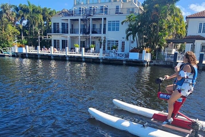 Fort Lauderdale Water Bike Guided Tour: Pedal the Intracoastal Mangroves photo 2