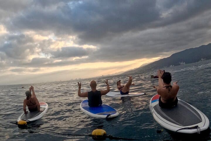 Private SUP Yoga and Snorkeling to Los Arcos — Paddle, Pose & Snorkel in Puerto Vallarta photo 3