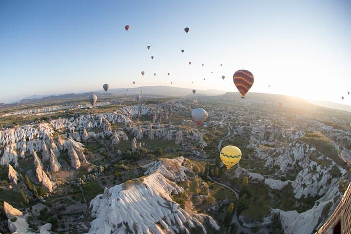 Sunrise Hot Air Balloon Ride Over Love Valley in Göreme, Cappadocia