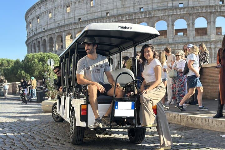 Rome Highlights Golf Cart Tour — Private Eco-Friendly City Circuit photo 2