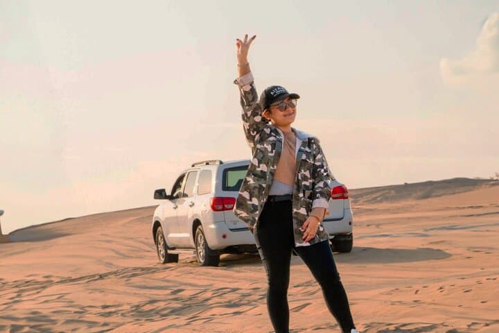Sunrise & Sunset Desert Safari in Doha — Mesaieed Dune Bashing and Inland Sea Adventure photo 5