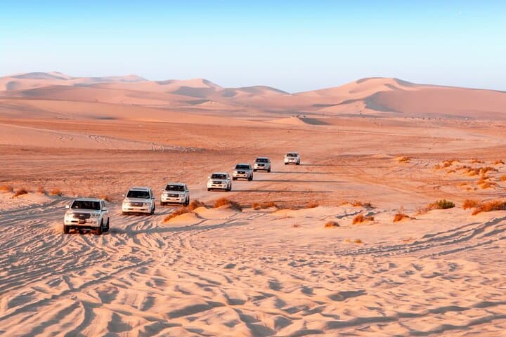 Sunrise & Sunset Desert Safari in Doha — Mesaieed Dune Bashing and Inland Sea Adventure photo 4
