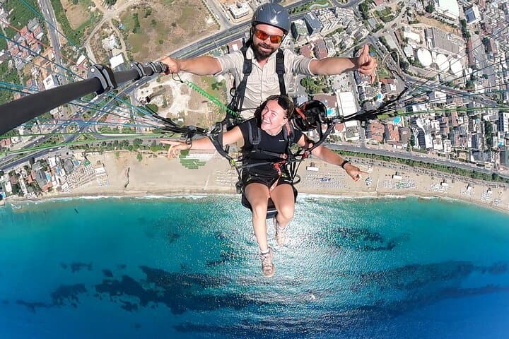 Alanya Paragliding: Soar Above Cleopatra Beach with a Tandem Flight photo 4