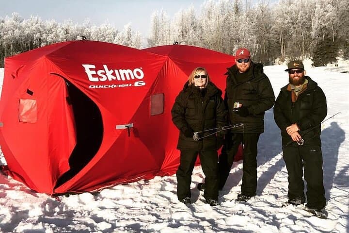 Ice Fishing in Anchorage: Little Campbell Lake Guided Experience