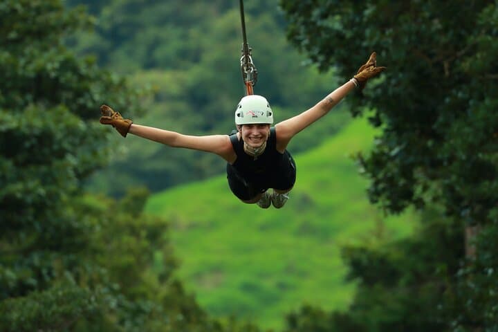 Monteverde Extreme Canopy: 1km Superman Zipline & Mega Tarzan Adventure