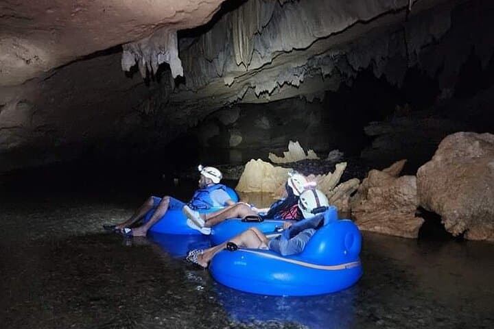 St. Herman's Cave Tubing: Underground River Tour from Hopkins, Belize