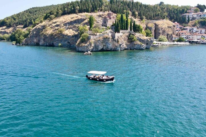 Ohrid Old Town Panoramic Boat Tour — Lake Ohrid Highlights by Boat