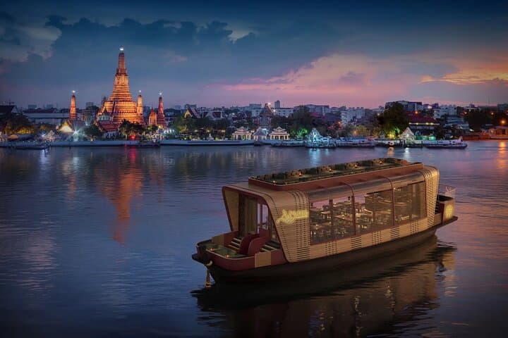 Apsara Luxury Dinner Cruise on Bangkok's Chao Phraya — Royal Thai Cuisine Aboard a Restored Rice Barge photo 3